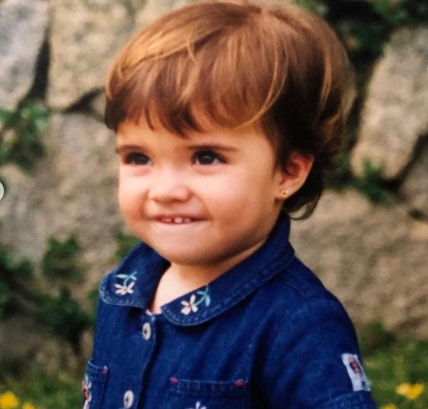 Carlota Bruna childhood photo