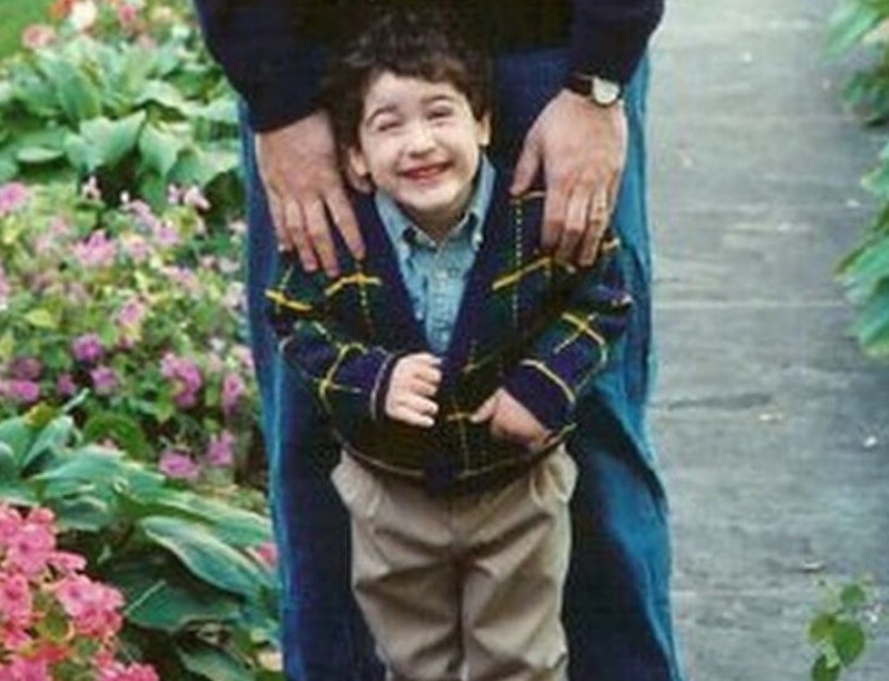 Childhood photo of Jordan Firstman