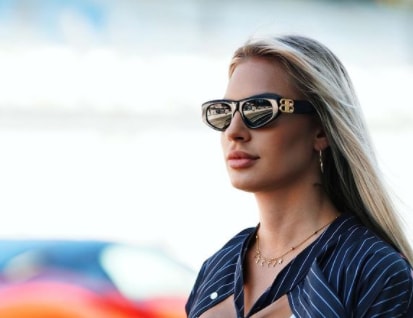 Francesca at F1 Race