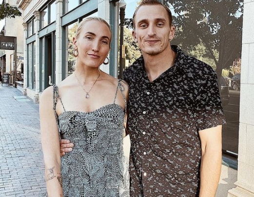 Natalia Benson with her boyfriend Mick Terzic