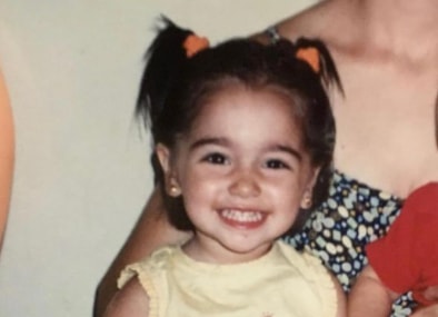 Paloma as a child