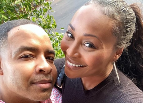 Cynthia Bailey with her husband Mike
