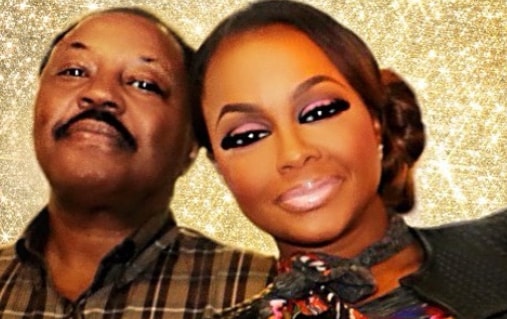 Phaedra Parks with her father