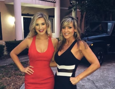 Skyler Simpson and her mother