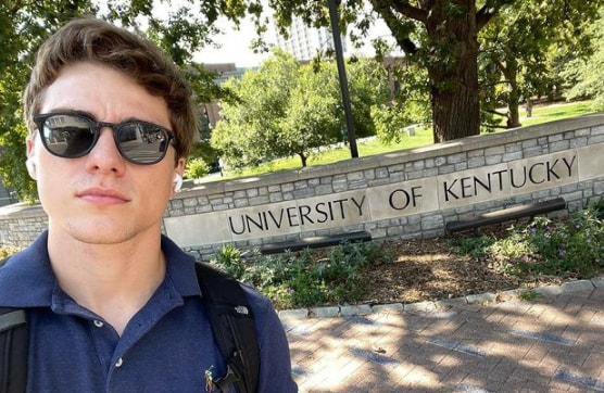 Lane at his college