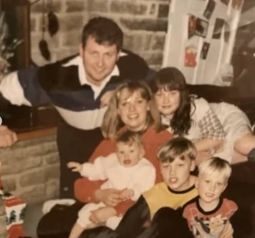 Ella Henderson with her Family 
