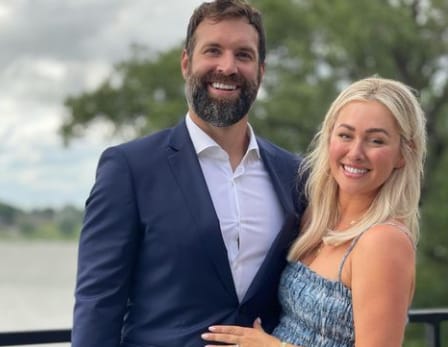 Kyle DiMeola spending quality time with his wife Mallory Ervin