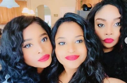 Neosha King with her sisters