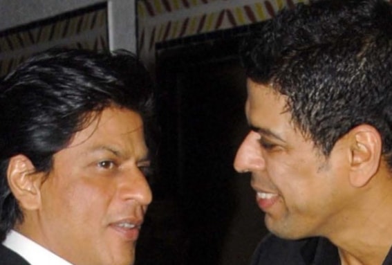 Murali Sharma with Indian actor Shah Rukh Khan