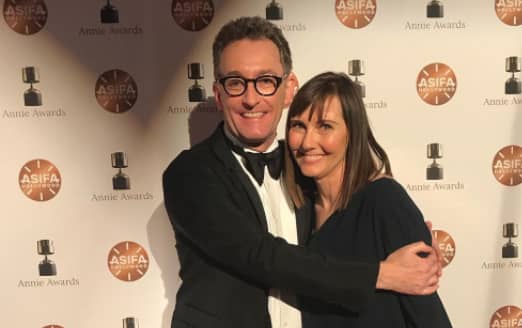 Jill Talley and Tom Kenny 