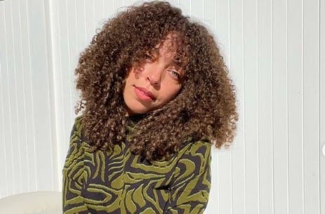 Hayley Law looks gorgeous and charming