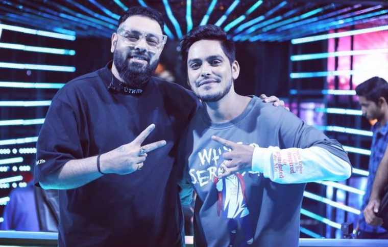 Wicked Sunnyy with rapper Badshah