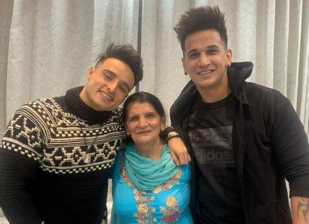 Arun Sharma with Prince Narula  and his mom