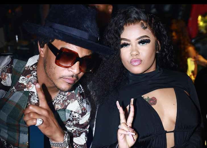Nia Kay with rapper T.I
