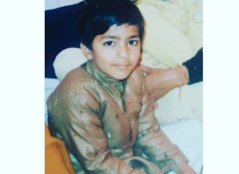 Childhood pic of Samrat Bhai