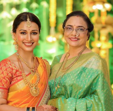 Aayushi Bhave Tilak with her mother in law