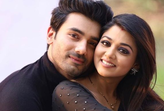 Ankur Verma with his best friend and co star Tanvi Dogra