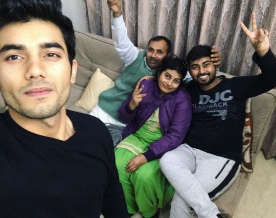 Ankur Verma with his family