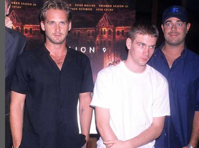 Brendan Sexton III with two other actors