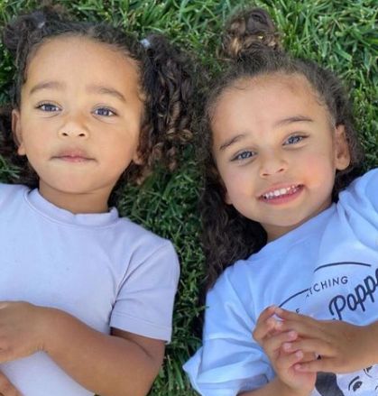 Chicago West with her cousin Dream
