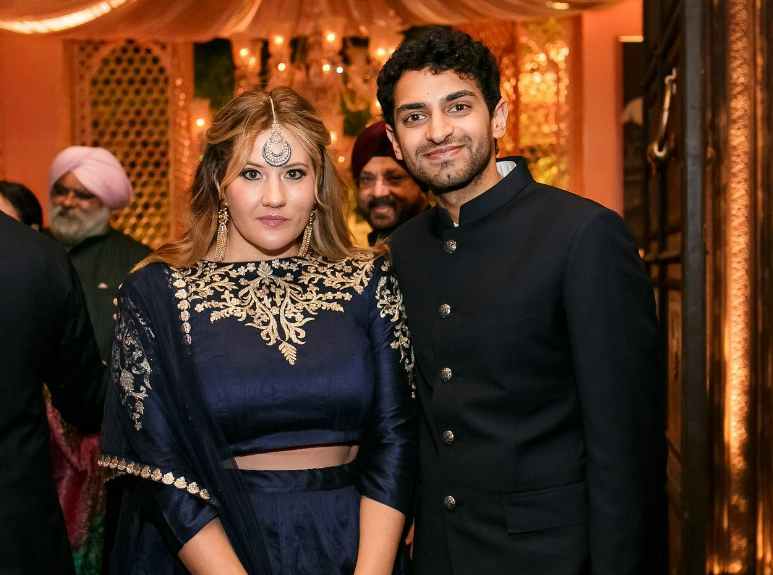 Karan Soni with a lovely lady