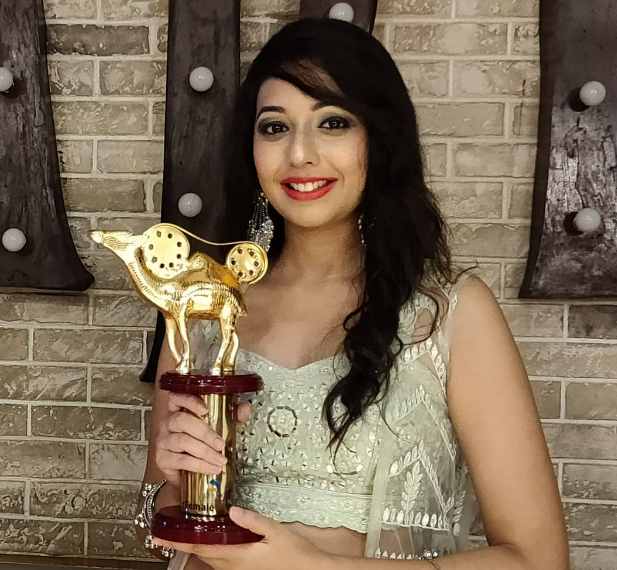 Minoli Nandwana received Rajasthan Film Festival 2019 Award