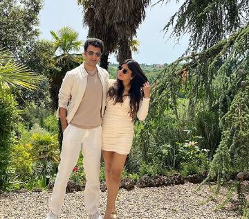 Nupur Nagpal with her boyfriend