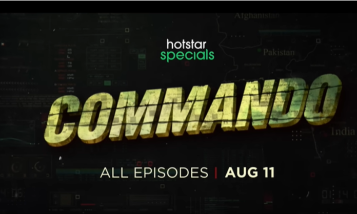 Vipul Amrutlal Shah's Commando action-thriller premieres on Disney+ Hotstar. Get ready for a gripping story, intense plot, and an exciting cast. Don't miss it!